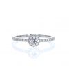 Sortija Messika Joy de oro blanco y diamantes - 360 thumbnail