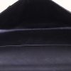Pochette Louis Vuitton en cuir verni monogram noir - Detail D2 thumbnail