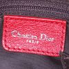 Borsa Dior Vintage in tessuto a monogramma Oblique beige e pelle rossa - Detail D3 thumbnail