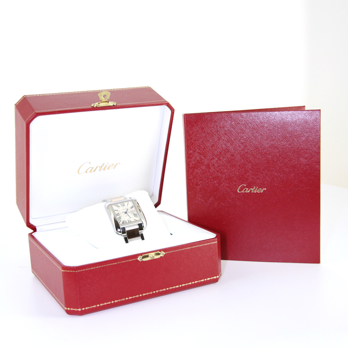 Reloj Cartier Tank Anglaise de oro y acero Ref :  3511 Circa  2013