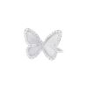 Sortija Messika Butterfly en oro blanco y diamantes - 00pp thumbnail