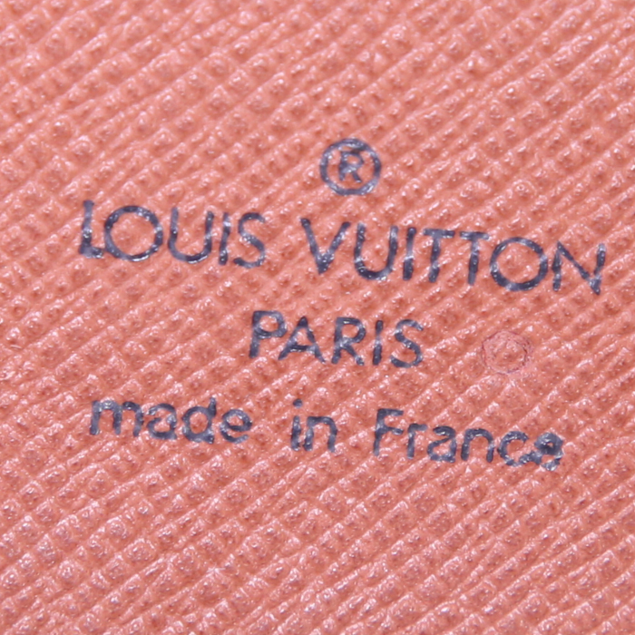 Porta-documentos Louis Vuitton Ambassadeur en cuero Epi marrón - Detail D3