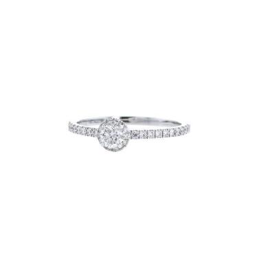 Messika Joy ring in white gold and diamonds