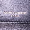 Saint Laurent Vicky medium model shoulder bag in black leather - Detail D3 thumbnail