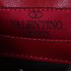 Bolso de mano Valentino Rockstud mini en cuero acolchado rosa - Detail D4 thumbnail