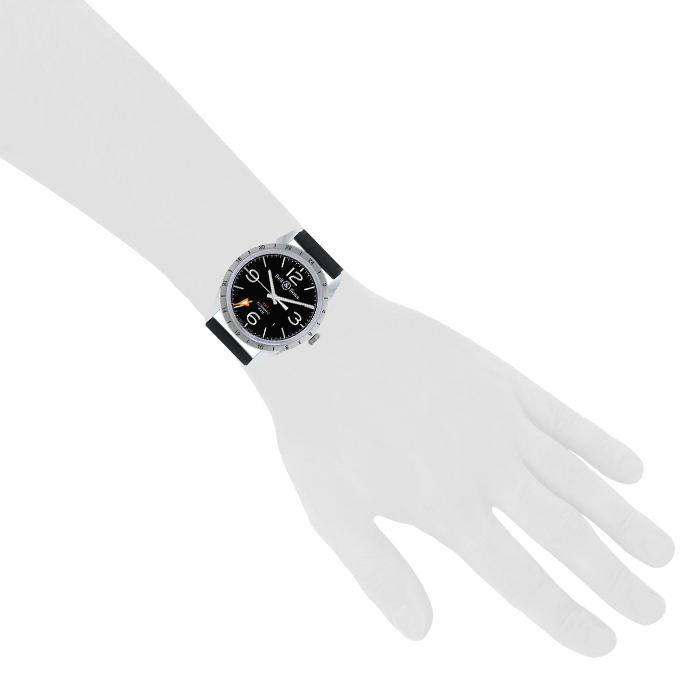 Bell
Ross BR123 watch in stainless steel - Detail D3