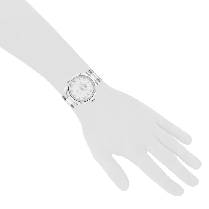Montre Rolex Datejust 41 en acier et or blanc Ref : 126334 Vers 2019 - Detail D1