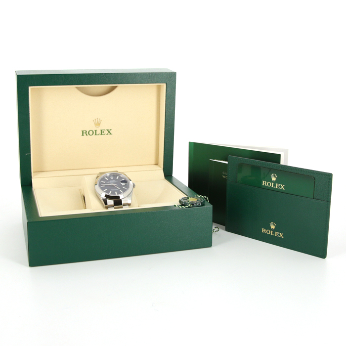 Rolex Datejust 41 watch in stainless steel Ref: 126300 Circa 2020 - Detail D2