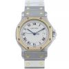 Cartier Santos watch in gold and stainless steel Ref:  187902 Circa  1990 - 00pp thumbnail