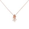 Chaumet Hortensia Astres necklace in pink gold and diamonds - 00pp thumbnail