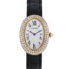 Cartier Baignoire Joaillerie watch in yellow gold and diamonds Ref:  1954 - 00pp thumbnail