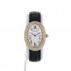 Cartier Baignoire Joaillerie watch in yellow gold and diamonds Ref:  1954 - 360 thumbnail