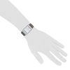 Hermes Cape Cod watch in stainless steel Ref:  CC1.710 Circa  2010 - Detail D1 thumbnail