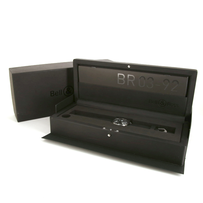 Bell & Ross watch in stainless steel Ref:  BR03-92 Circa  2014 - Detail D2