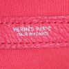 Hermes Garden Party shopping bag in azalea pink canvas and azalea pink togo leather - Detail D3 thumbnail