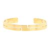 Open Dinh Van Seventies bracelet in yellow gold - 00pp thumbnail