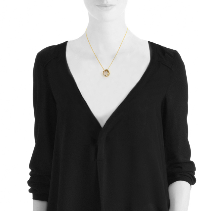 Collana Cartier Trinity in 3 ori - Detail D1