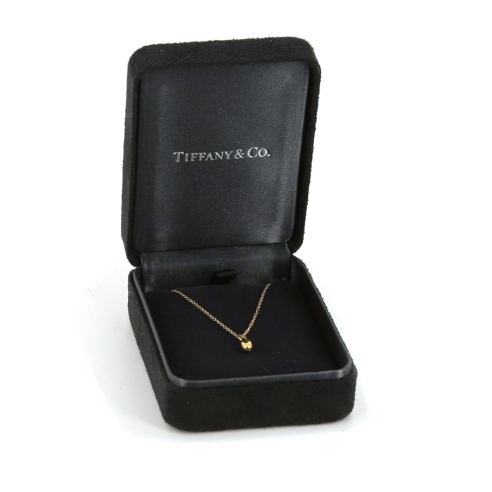 Collana Tiffany & Co Teardrop modello piccolo in oro giallo - Detail D2