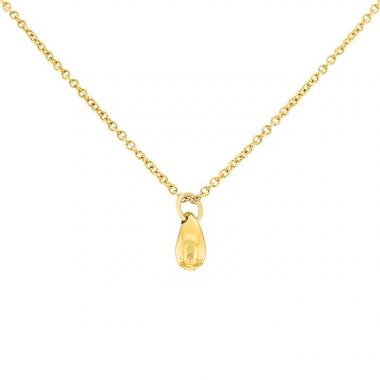 Collar Tiffany & Co Teardrop modelo pequeño en oro amarillo