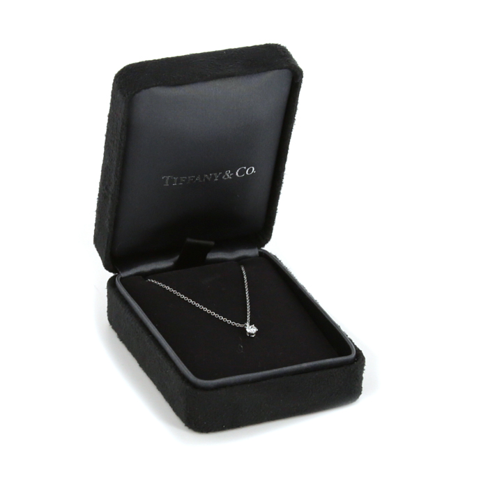 Collier Tiffany & Co Diamond en platine et diamant - Detail D2