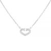 Cartier Coeur et Symbole pendant in white gold and diamonds - 00pp thumbnail