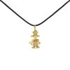 Articulated Pomellato Pantin Reine pendant in yellow gold and diamonds - 00pp thumbnail