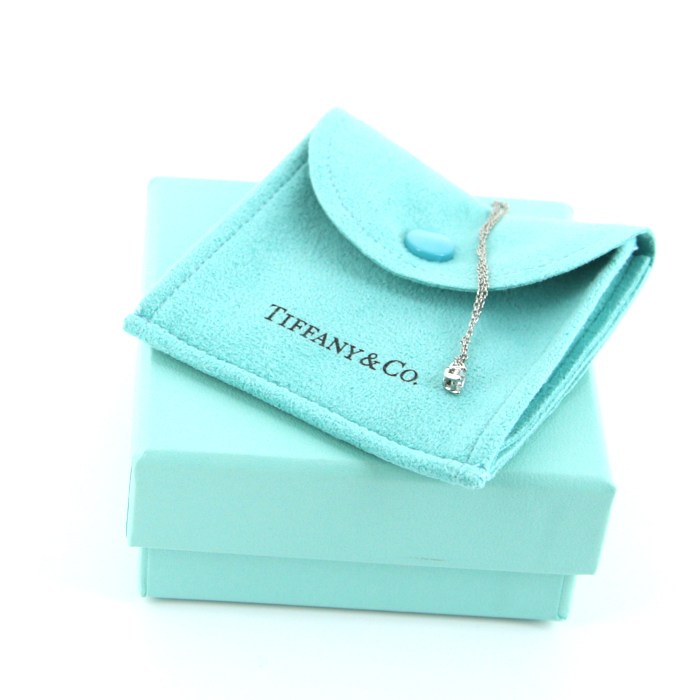 Collier Tiffany & Co Diamond en platine et diamant - Detail D2