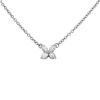 Tiffany & Co Victoria super mini necklace in platinium and diamonds - 00pp thumbnail