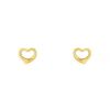 Paire de puces d'oreilles Tiffany & Co Open Heart en or jaune - 00pp thumbnail
