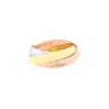 Cartier Trinity medium model ring in 3 golds, taille 50 - 00pp thumbnail