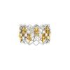 Mauboussin ring in silver,  yellow gold and diamonds - 00pp thumbnail