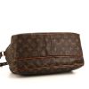 Louis Vuitton Messenger shoulder bag in brown monogram canvas and natural leather - Detail D4 thumbnail