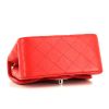 Chanel Mini Timeless shoulder bag in red quilted leather - Detail D4 thumbnail