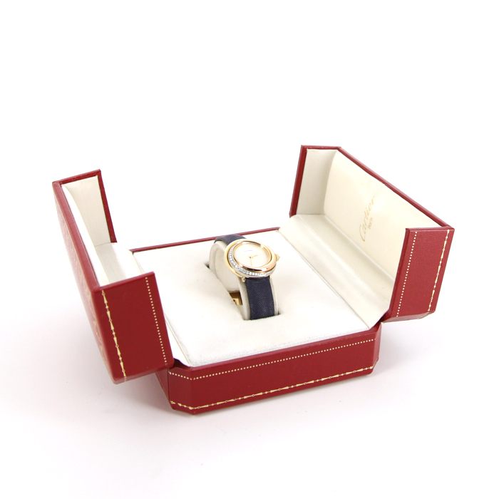 Montre Cartier Trinity en 3 ors Ref :  2357 Vers  1990 - Detail D2