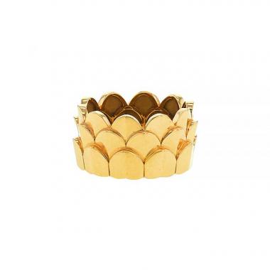 Bague Fred Une île d'or en or jaune