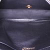 Bolso de mano Chanel Vintage en cuero acolchado negro - Detail D3 thumbnail