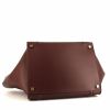 Céline Phantom shopping bag in burgundy leather - Detail D4 thumbnail