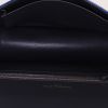 Dior Diorama shoulder bag in metallic blue leather - Detail D3 thumbnail