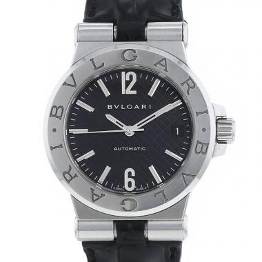 Montre Bulgari Diagono en acier Ref :  DG35S Vers  2012