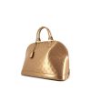 Louis Vuitton Alma large model handbag in beige monogram patent leather - 00pp thumbnail
