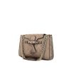 Gucci handbag in beige monogram leather - 00pp thumbnail