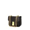 Celine C bag small model bag worn on the shoulder or carried in the hand in black leather - 00pp thumbnail