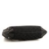 Gucci Jackie handbag in black monogram canvas and black leather - Detail D4 thumbnail