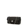 Chanel  Baguette handbag  in black quilted leather - 00pp thumbnail