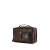 Berluti Scritto vanity case in brown leather - 00pp thumbnail