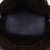 Hermes Birkin 35 cm handbag in brown leather taurillon clémence - Detail D2 thumbnail