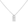 Dior Gourmette pendant in white gold and diamonds - 00pp thumbnail