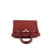 Hermes Birkin 30 cm handbag in red Vif Jonathan leather - 360 Front thumbnail