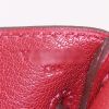 Bolso de mano Hermès  Birkin 30 cm en cuero Jonathan rojo H - Detail D4 thumbnail