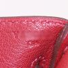 Hermes Birkin 30 cm handbag in red Vif Jonathan leather - Detail D4 thumbnail